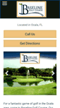 Mobile Screenshot of baselinegolfcourse.com